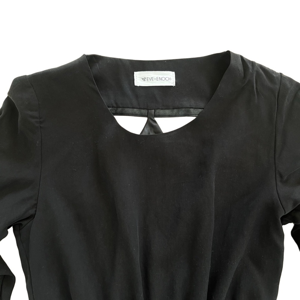 Eve + Enoch Black Long Sleeve Dress - Size XS - Picture 4 of 6